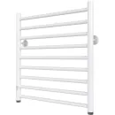 Полотенцесушитель водяной Gloss & Reiter Line 500х600/9 1" белый,  нижнее подключение