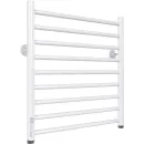 Полотенцесушитель водяной Gloss & Reiter Line 500х600/9 1" белый,  нижнее подключение