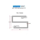 Полотенцесушитель водяной Ростела Альт 360x500 