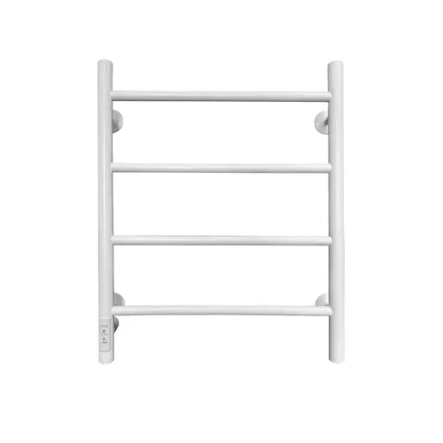 Полотенцесушитель электрический Ростела Виктория 500x600/4 белый, подключение слева