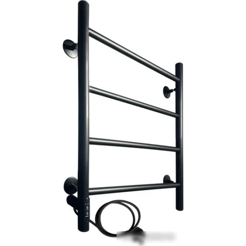 Полотенцесушитель Ростела Виктория 50x60/4 (с диммером, черный левый)