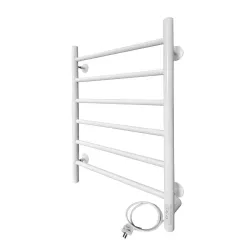 Полотенцесушитель электрический Ростела Виктория 500x700/6 белый, подключение справа