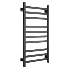 Полотенцесушитель Ростела Квадро V 30 1/2" 10 перекладин 40x100 см (черный)