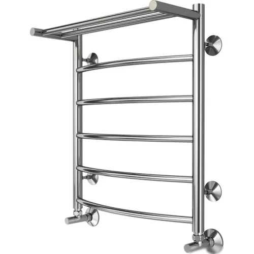 Полотенцесушитель TERMINUS Классик П6 500x600 (с полкой)