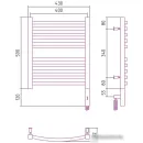 Полотенцесушитель Сунержа Аркус 3.0 500х400 МЭМ правый 00-5705-5040