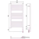 Полотенцесушитель Сунержа Модус 3.0 800х400 МЭМ правый 051-5701-8040