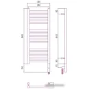 Полотенцесушитель Сунержа Модус 3.0 800x300 МЭМ правый 30-5701-8030