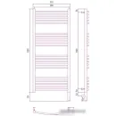 Полотенцесушитель Сунержа Богема 3.0 выгнутая 1200х500 МЭМ правый 31-5803-1250