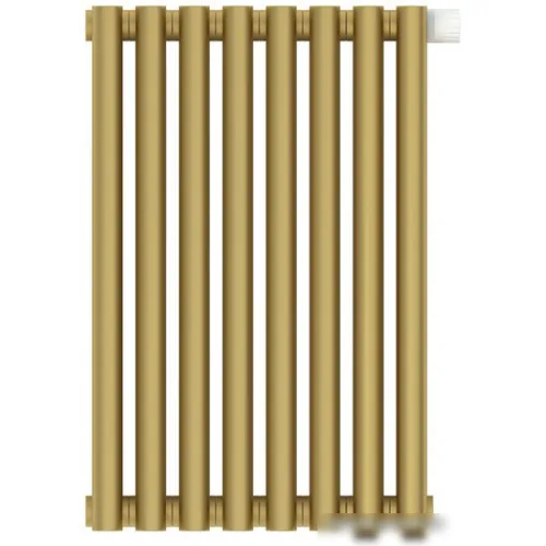 Стальной трубчатый радиатор Сунержа Эстет-11 EU50 500х360 8 секций (матовое золото)