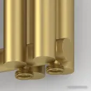 Стальной трубчатый радиатор Сунержа Эстет-11 EU50 500х360 8 секций (матовое золото)