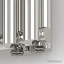 Стальной трубчатый радиатор Сунержа Эстет-11 EU50 500х360 8 секций (хром)