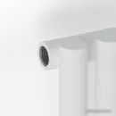 Стальной трубчатый радиатор Сунержа Эстет-1 1200х180 4 секции (матовый белый)