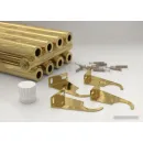 Стальной трубчатый радиатор Сунержа Эстет-00 EU50 1800х270 6 секций (золото)