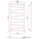 Полотенцесушитель Сунержа Сирокко 1000х500 30-0253-1050