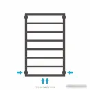 Полотенцесушитель Сунержа Канцлер 800х500 020-0254-8050