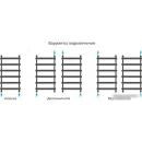 Полотенцесушитель Сунержа Атлант 1000x500 00-0226-1050