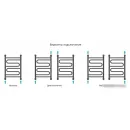 Полотенцесушитель Сунержа Элегия+ 600х400 15-0205-6040