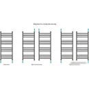 Полотенцесушитель Сунержа Флюид+ 1200x500 00-0222-1250