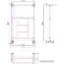 Полотенцесушитель Сунержа Ренессанс 1452 860x500 00-0282-8650