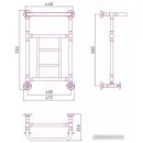 Полотенцесушитель Сунержа Ренессанс 1452 660x400 12-0282-6640