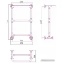 Полотенцесушитель Сунержа Ренессанс 1386 660x400 12-0281-6640
