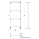 Полотенцесушитель Сунержа Ренессанс 1386 1260x500 31-0281-1250