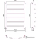 Полотенцесушитель Сунержа Галант+ 800x600 00-0200-8060