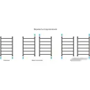 Полотенцесушитель Сунержа Галант+ 800x500 00-0200-8050