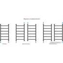 Полотенцесушитель Сунержа Галант+ 800x400 30-0200-8040