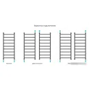 Полотенцесушитель Сунержа Галант+ 1200х500 31-0200-1250