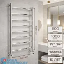 Полотенцесушитель Сунержа Галант+ 600x1000/8 универсальное подключение 00-0200-1060