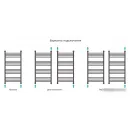 Полотенцесушитель Сунержа Богема+ выгнутая 1000х500 00-0221-1050