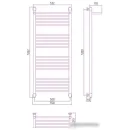 Полотенцесушитель Сунержа Богема с полкой+ 1200х500 31-0223-1250