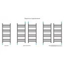 Полотенцесушитель Сунержа Богема с полкой+ 1200х500 31-0223-1250