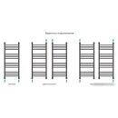 Полотенцесушитель Сунержа Богема с полкой+ 1000х400 31-0223-1040