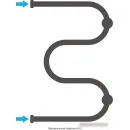 Полотенцесушитель Сунержа М-образный 600x400 +2 полки 00-0008-6040