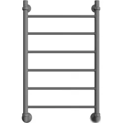 Полотенцесушитель Luxon J 80x50 (графит, нижнее подключение)