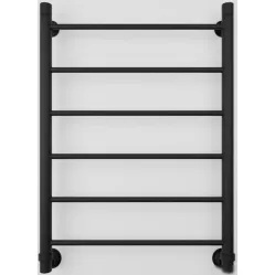 Полотенцесушитель Luxon J 80x50 (черный матовый, нижнее подключение)