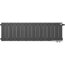 Биметаллический радиатор Royal Thermo PianoForte 300 Noir Sable (16 секций)