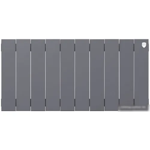 Биметаллический радиатор Royal Thermo PianoForte 300 Silver Satin (10 секций) боковое подключение