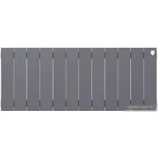 Биметаллический радиатор Royal Thermo PianoForte 300 Silver Satin (12 секций) боковое подключение