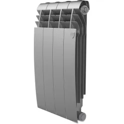 Биметаллический радиатор Royal Thermo BILINER B 500 Серебристый (4 секции)