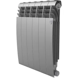 Биметаллический радиатор Royal Thermo Biliner B 500 Серебристый - 6 секций
