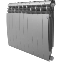 Биметаллический радиатор Royal Thermo BILINER B 500 Серебристый (8 секций)