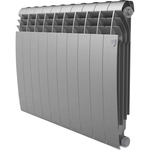 Биметаллический радиатор Royal Thermo Biliner B 500 Серебристый - 8 секций