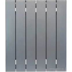 Биметаллический радиатор Rifar SUPReMO 500 (титан, 4 секции)