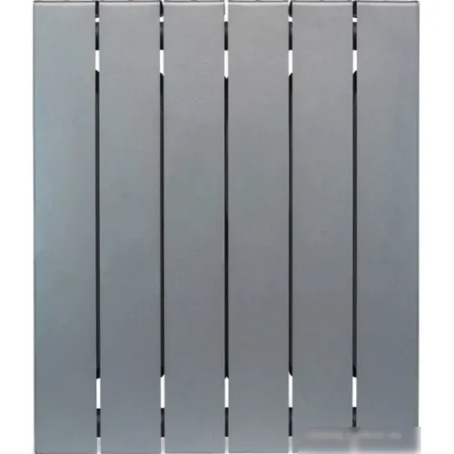 Биметаллический радиатор Rifar SUPReMO 500 (титан, 4 секции)