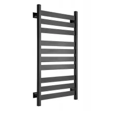 Полотенцесушитель водяной Ростела Квадро V 50 500x1000/10 1/2" черный, нижнее подключение