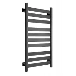 Полотенцесушитель водяной Ростела Квадро V 50 500x1000/10 1/2" черный, нижнее подключение