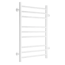 Полотенцесушитель водяной Ростела Свирель V 500х800/9 1" белый, боковое подключение